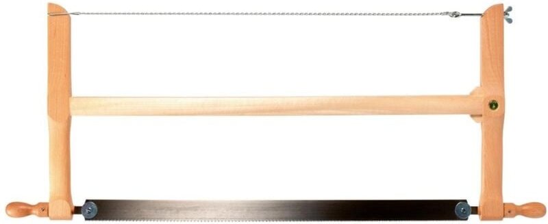 Ulmia Säge/Absetzsäge mittlere, schwach auf Stoß stehende Sägezähne