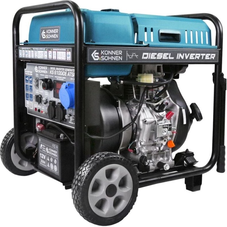 Könner&söhnen - Diesel-Inverter-Generator ks 6100iDЕ atsr Notstromaggregat Stromversorgung ats