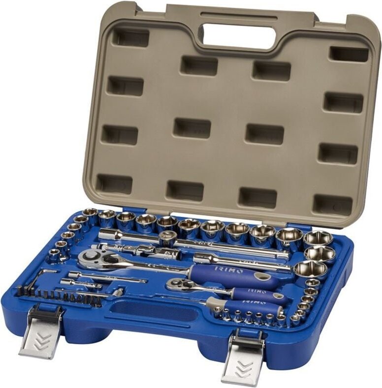 Innensechskant-Satz 1/2' (8-32mm) und 1/4' (4-13mm), 58 Teile 129-58-4 Irimo