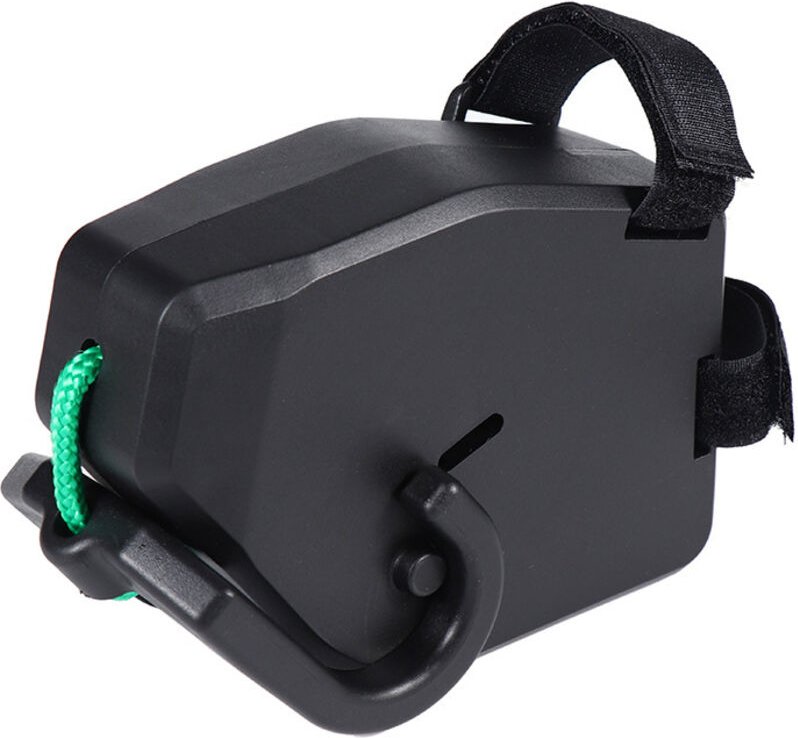 Shining House - Fahrradleine für Kinder, 2 m langes einziehbares Fahrradleinensystem, Fahrradleine, elastische Fahrradle...