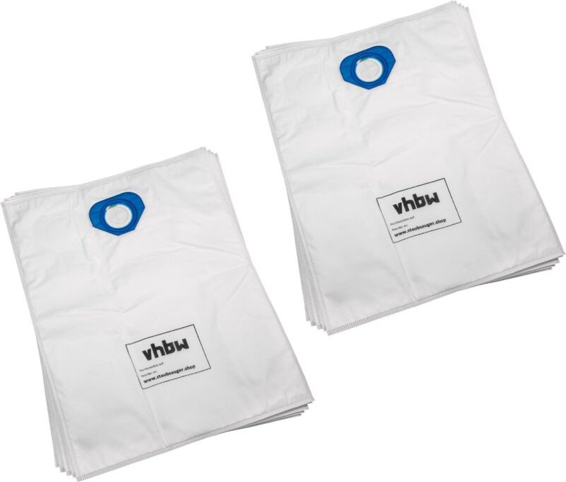 vhbw 10x Staubbeutel Ersatz für BVC 13060 für Staubsauger - 34cm x 33cm Weiß