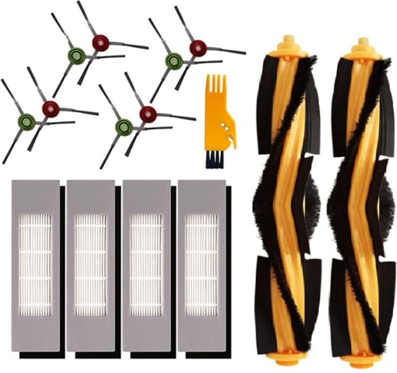 15 Stück für ozmo Hauptseitenbürste HEPA-Filter Zubehör