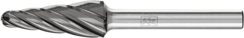 PFERD TOOLS Hartmetall Hochleistungsfrässtift ALU Rundkegel KEL Ø 12x30mm Schaft-Ø 6mm für Alu/NE Metalle HICOAT