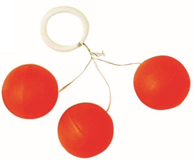 Paladin Fixpilot rund 15 mm rot