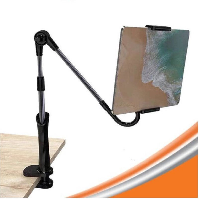 Trade Shop Traesio - Trade Shop - universal-tischständer verstellbar für tablet-pc-smartphone ZM2828 -