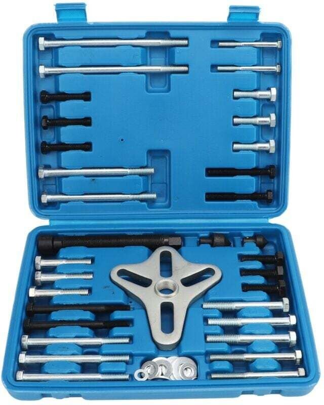 Kit d'Extraction de Volant Moteur et Boulons de Poignée pour Voitures Camions SUV 50 Pièces