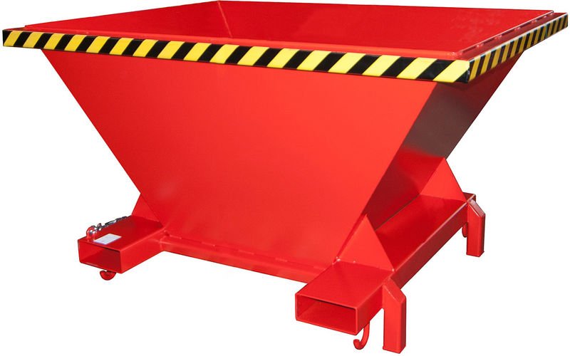 Bauer Befülltrichter SBT, lackiert, Feuerrot