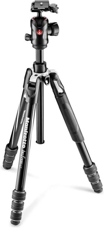 Manfrotto MKBFRTA4GT-BH Stativ Digitale Film/Kameras 3 Bein(e) Schwarz, Silber