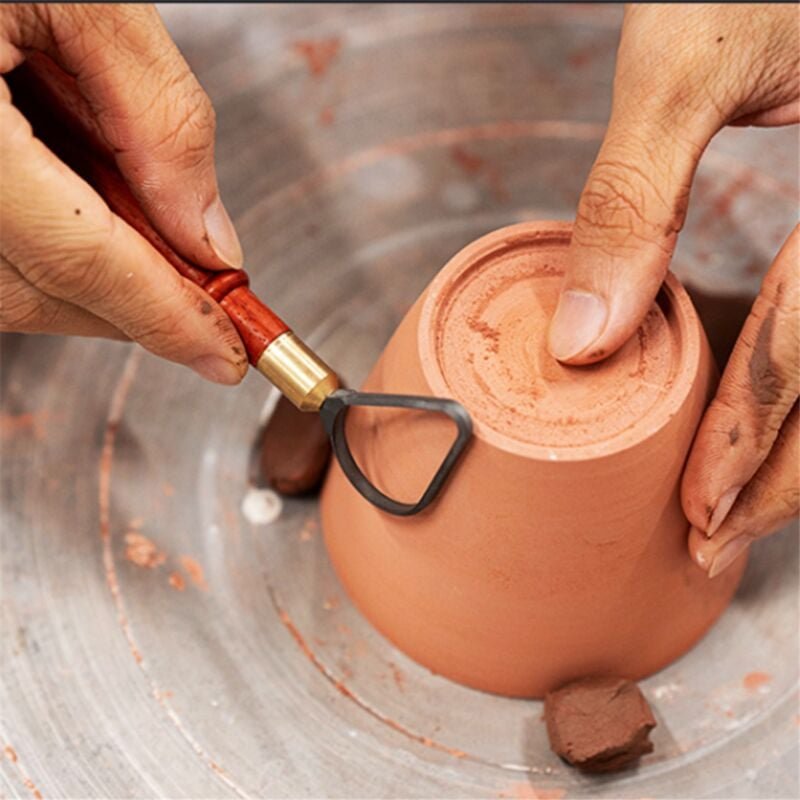 Keramik-Reparaturwerkzeuge, Wolframstahl, Textur, Ringmesser, DIY, Keramikskulptur, Schaben, Schnitzwerkzeuge, L-FöRmig