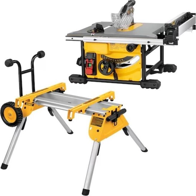 Dewalt - DWE7485RS-QS Tischkreissäge + fahrbares Untergestellb DE7400