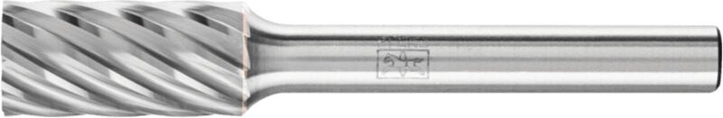 PFERD Hartmetall Hochleistungsfrässtift INOX Zylinder ZYA Ø 10x20mm Schaft-Ø 6 mm für Edelstahl