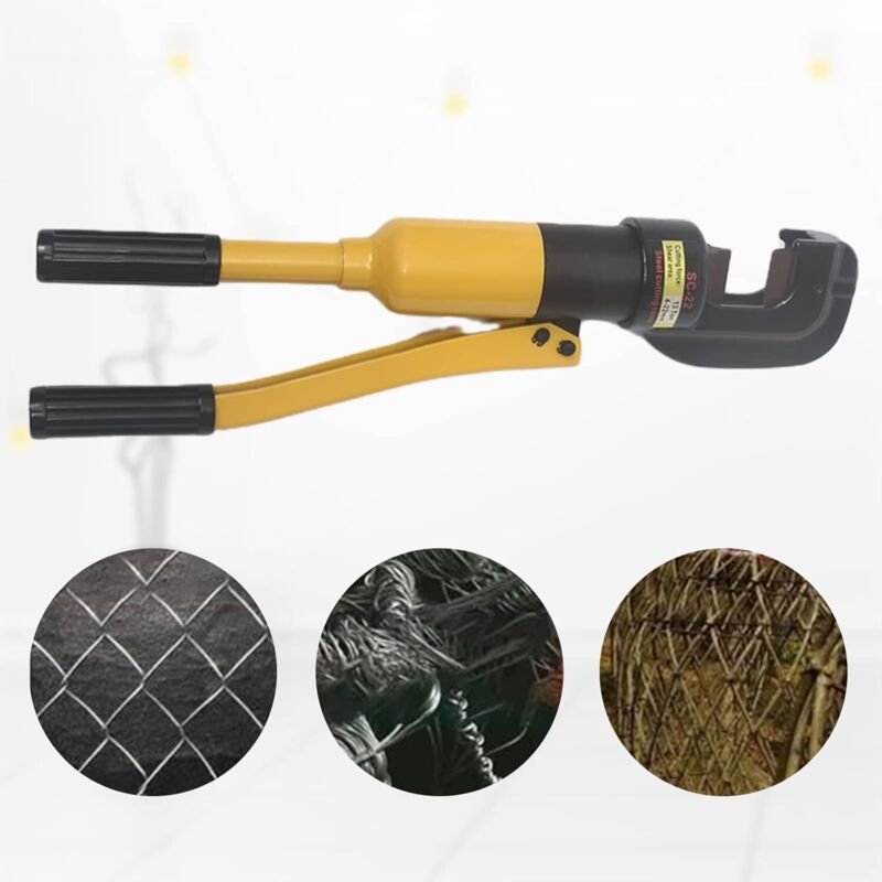 8Tonnen Hydraulischer Bolzenschneider, Hydraulischer Schneider, Bewehrungsstahl Schneidwerkzeug mit Inbusschraube, Indus...