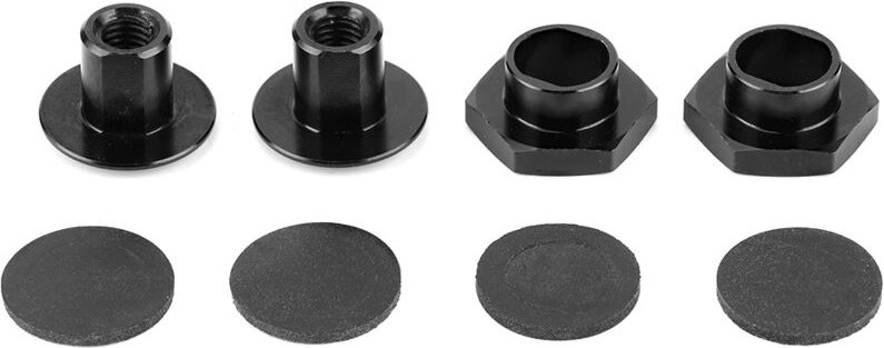Acouto Heckscheiben-Windschutzscheiben-Domstreben-Hardware-Kit EA064 BK One Fit für Windschutzscheiben-Domstreben-Kitea0...