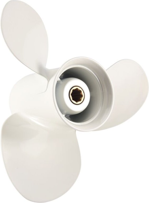 Tlily - Propeller 9 1/4X11 für AußEnbordmotoren 9,9 Ps F9.9 15Ps F15C F15 F20 Aluminium 8 ZäHne Keilverzahnung Rh 63V-45...