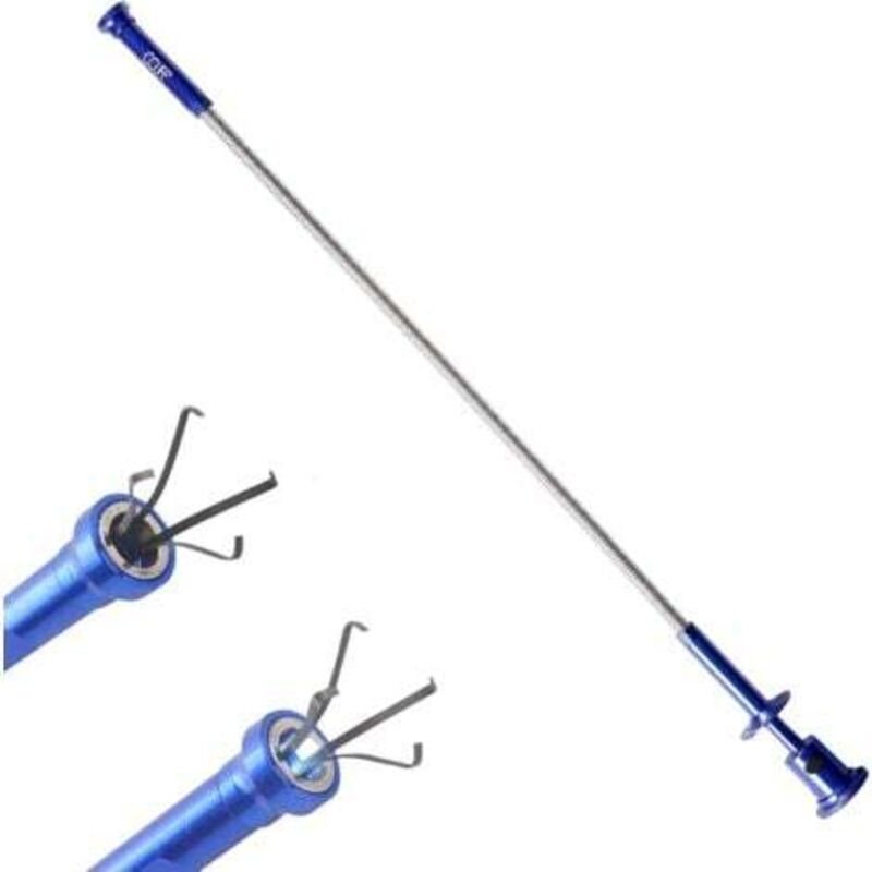 Teleskop-Greifer mit Klaue und Teleskopmagnet zum Aufnehmen