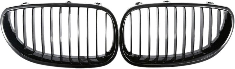 E60-Grill, Front-Nieren-Sportgitter, Motorhaubengrill für bmw E60 E61 5er-Reihe M5 525i 525xi 528i 528xi 530i 530xi 2003...