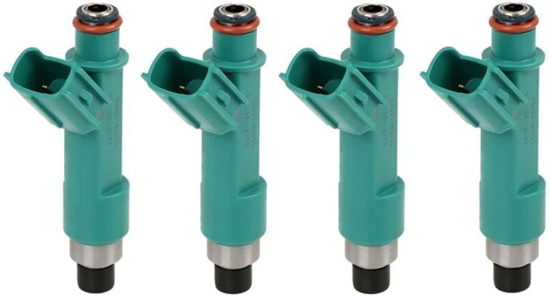 4 Stück Auto-Kraftstoffeinspritzdüsen 23250-28080 für 2.4L 2004-2008