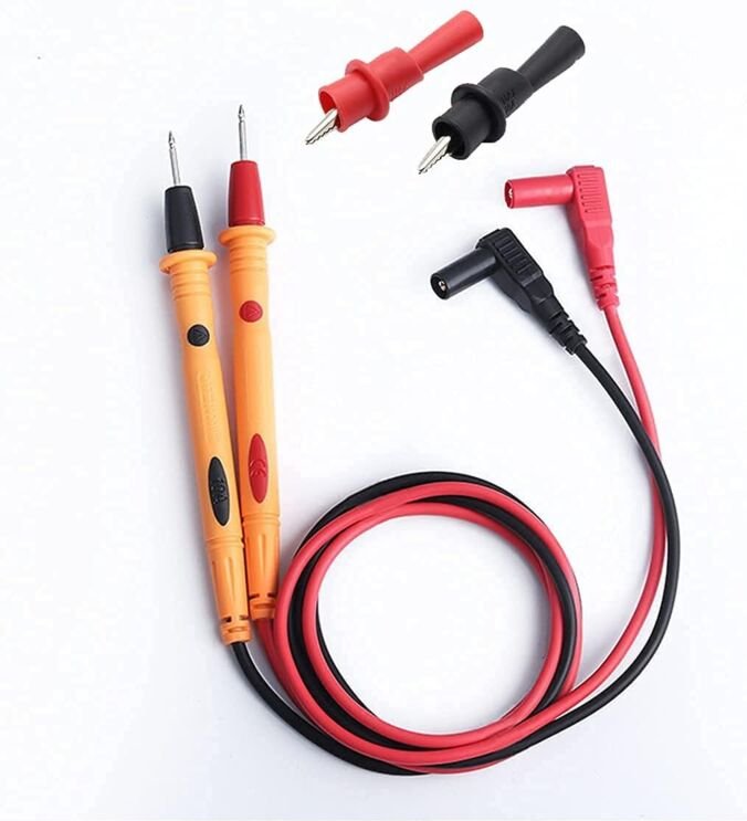 Bluedeer - Multimeter Messleitungssatz, 1000V / 20A Prüfkabelsatz, inkl. Messspitzen und stabilen Krokodilklemmen, perfe...