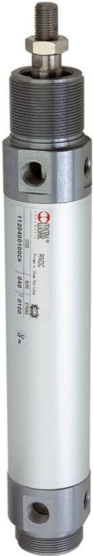Rundzylinder, doppeltwirkend, Magnet, Kolben-Ø 50, Hub 25, g 1/4 - Riegler