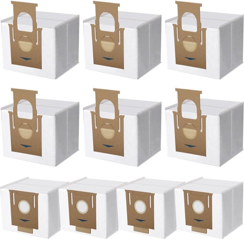 10 Staubsaugersäcke kompatibel mit ECOVACS DEEBOT N8+ N8 Pro N8 Pro+, T8 T8+ T8 AIVI T8 AIVI+ T8MAX T8Power, T9 T9+, DX9...