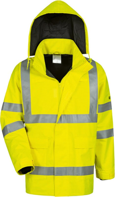 Gr .S (46/48) ADALBERT MULTINORM REGENJACKE gelb ADALBERT MULTIRISK RAIN JAC