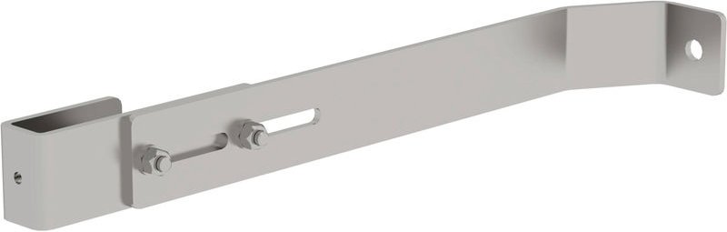 Munk - Günzburger Steigtechnik Wandhalter Edelstahl verstellbar 360 - 410 mm für Schachtleiter - 062024