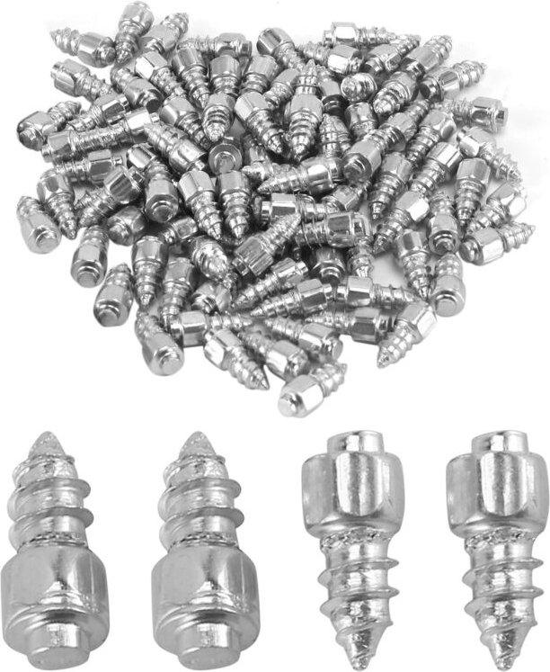 Tlily - 9 Mm Reifen Schnee Spikes Anti-Rutsch Anti-Eis für Auto Fahrrad Motorrad atv suv