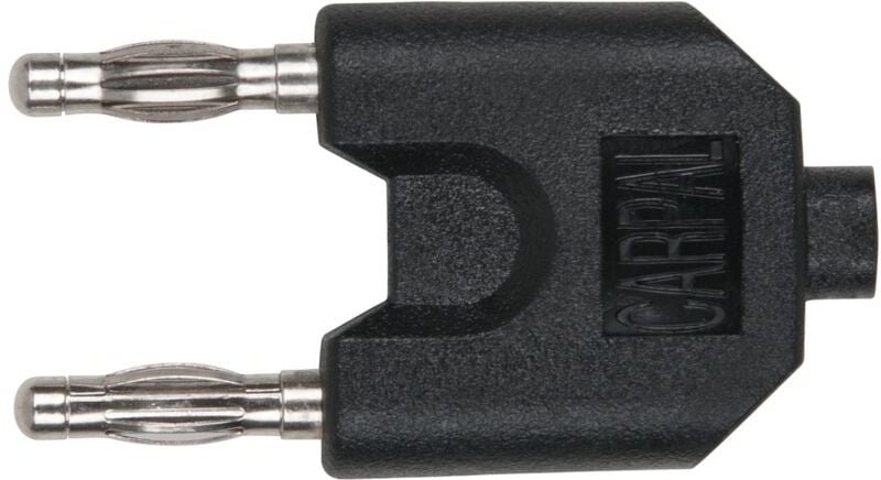 Steckverteiler mit Eingangsbuchse auf Doppel Bananenstecker-Anschluss