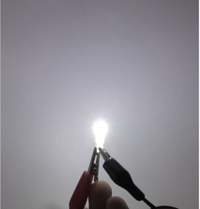 10 Stück T5 LED-Lampe W1.2W 12V 50lm