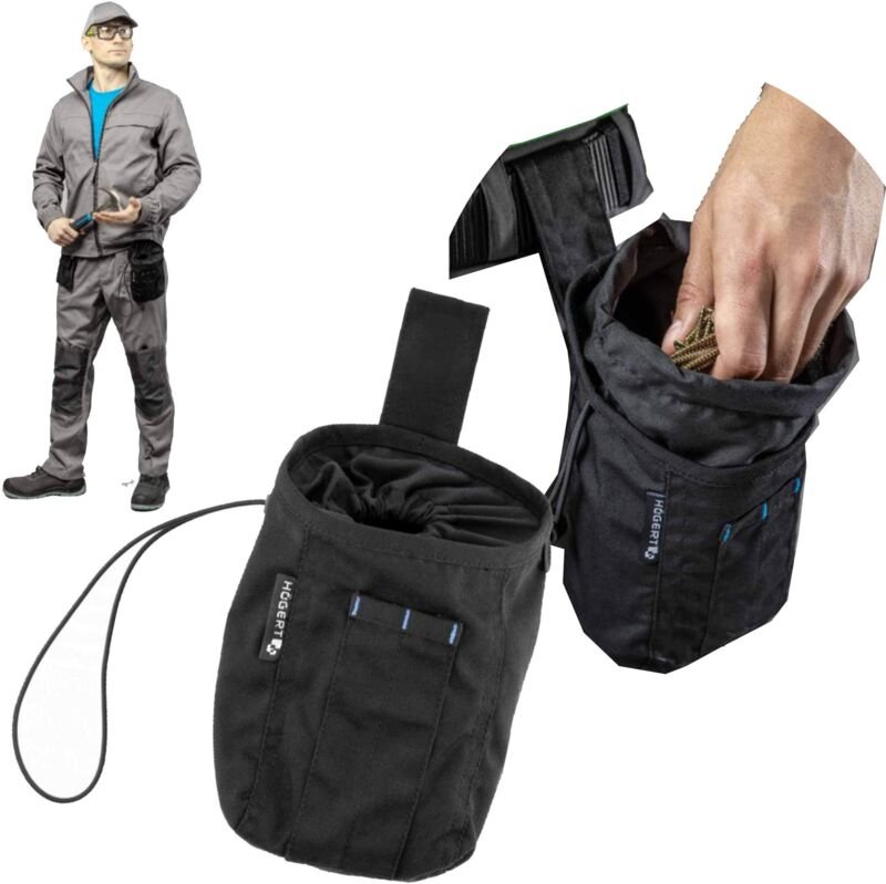 Gürteltasche für Nägel Schrauben Schraubentasche Werkzeugtasche für Gürtel