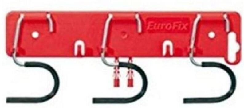 Thumbnail - BLOME Geräteleiste EuroFix 3 Halter Hakenleiste 2er-Set