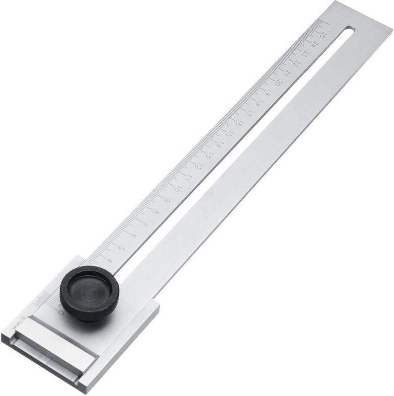 BEBUSINGOTO 0–200 mm/0–250 mm Gewindeschneidmarkierungslehre für die Holzbearbeitung, Messung von Kohlenstoffstahl, 0,1 ...