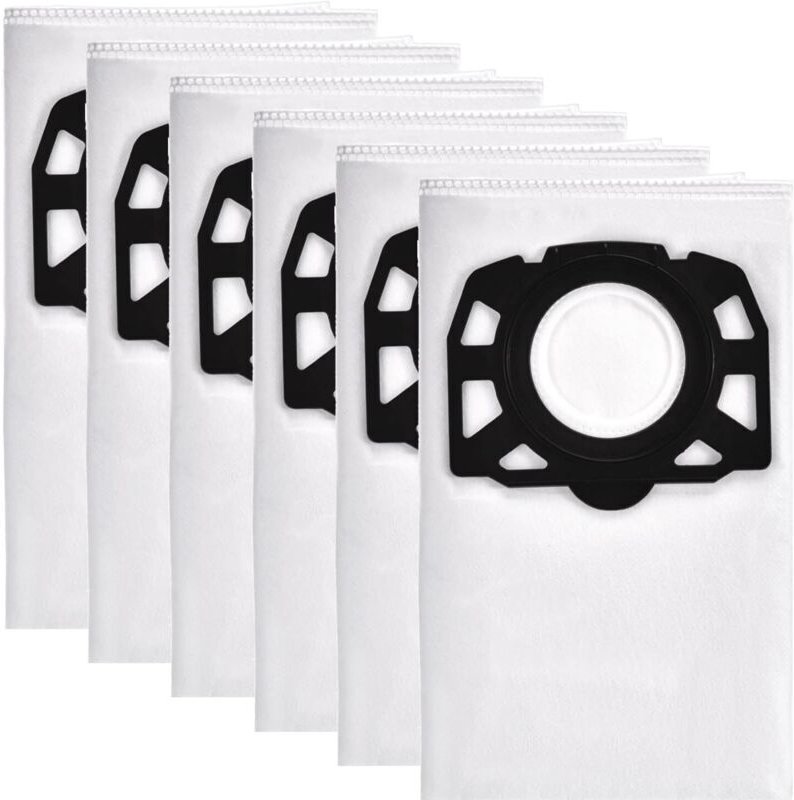 Staubsaugerbeutel für Kärcher WD4, WD5, WD6, Vliesfilterbeutel KFI 487, Staubbeutel für Kärcher MV 4, MV 5, MV 6, WD5P, ...