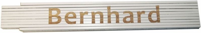 Zollstock Bernhard 2 m weiß Zollstock