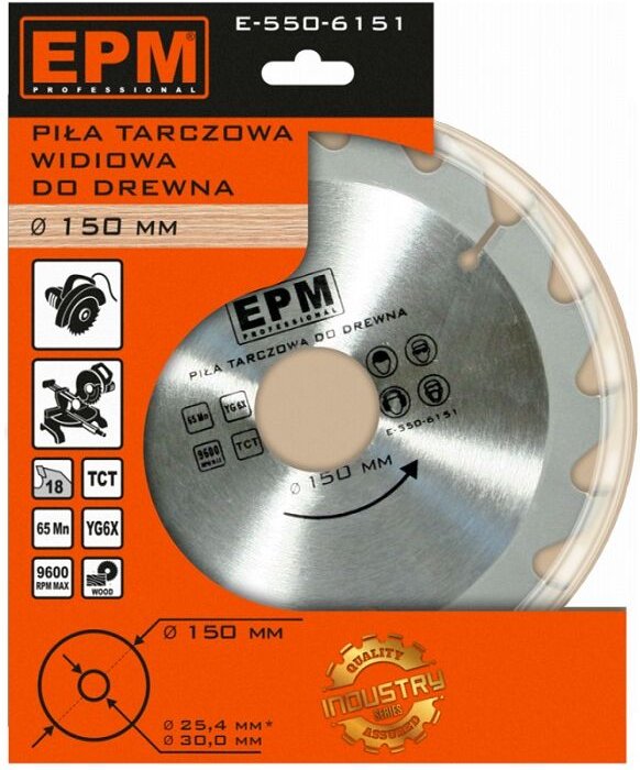 Sängersäge 150mm 40 Zähne