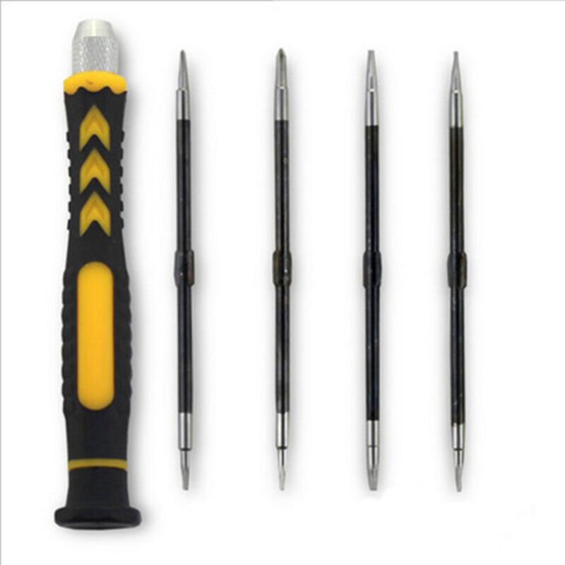 ZVD - Brillenreparatur-Schraubendreher-Set – 8-in-1 magnetischer Schraubendreher und Pinzette, Mini-Multifunktionsschrau...