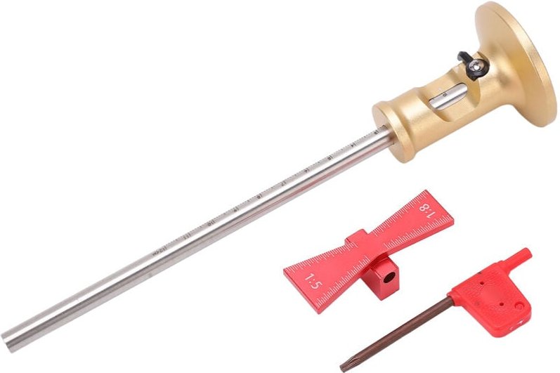 2-teiliges Schwalbenschwanz-Messlehren-Set mit Führungsmarkierung und Nachzeichnungswerkzeug, Holzbearbeitungswerkzeug m...