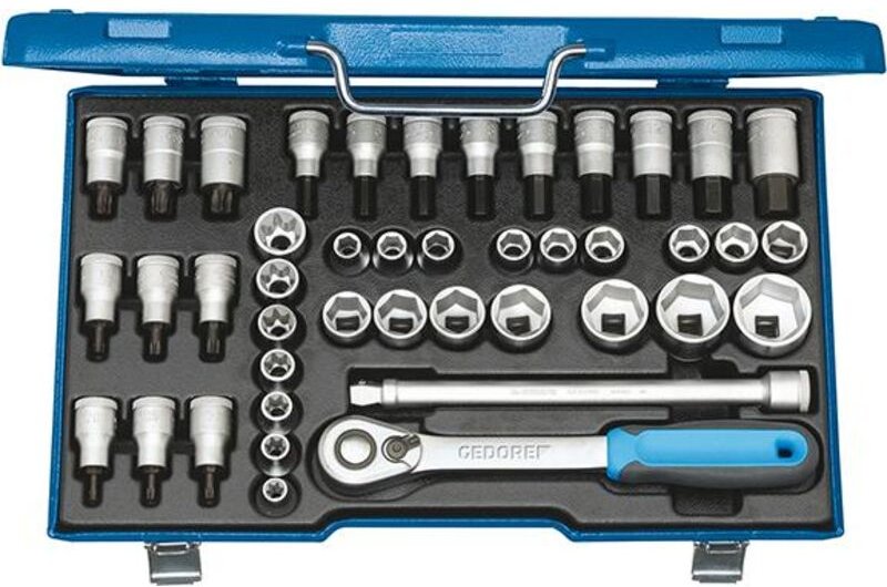 Steckschlüssel-Satz 1/2' 42-teilig itx 19 INU-20 - Gedore