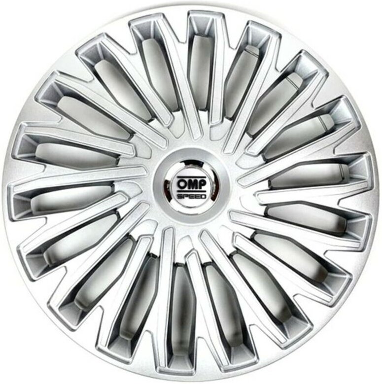 Radkappe OMP Stinger Speed Silberfarben 13" (4 uds)