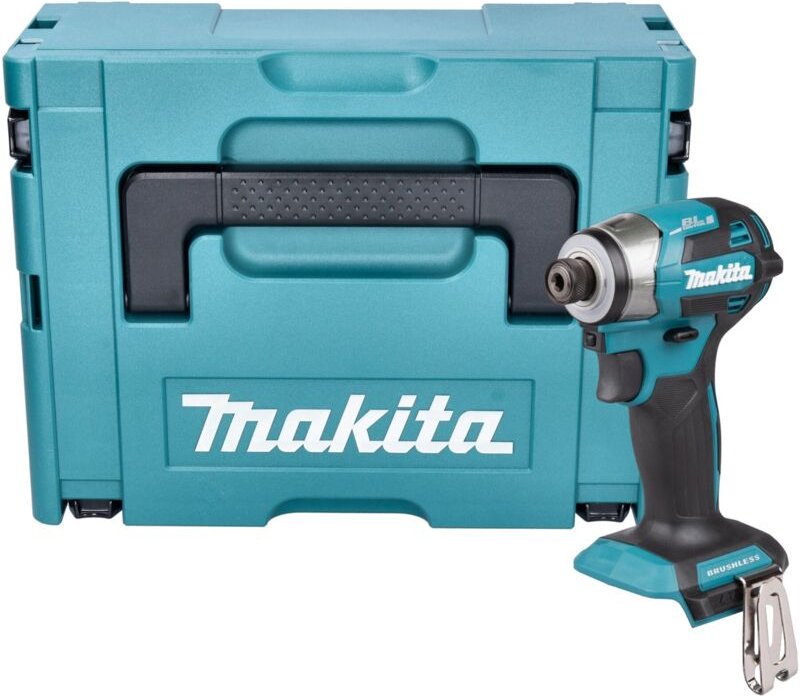 Makita DTD 173 ZJ Akku Schlagschrauber 18 V 180 Nm 1/4“ Brushless + Makpac - ohne Akku, ohne Ladegerät