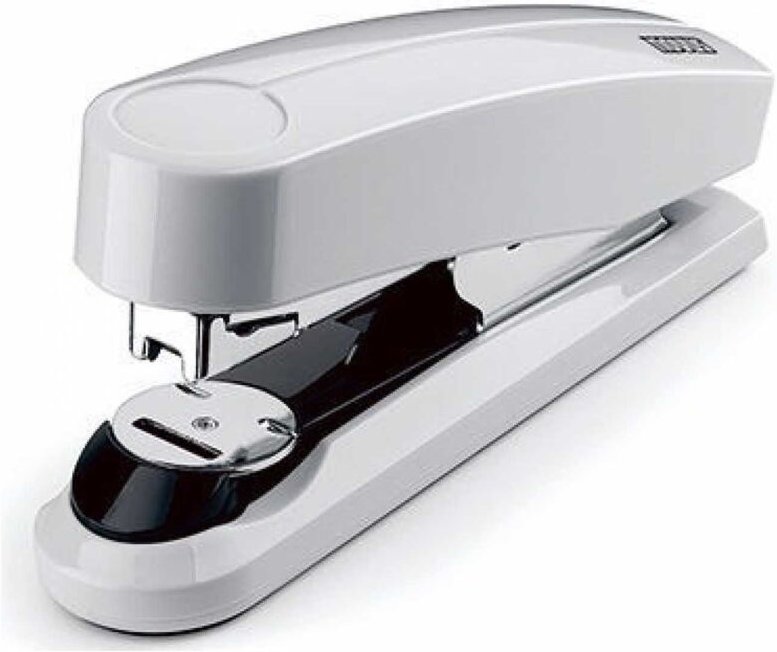 Novus - Flachheftgerät b 4FC 50 Bl. (80 g/m²) 24/6 24/8 26/6 26/8 Metall/Kunststoff grau