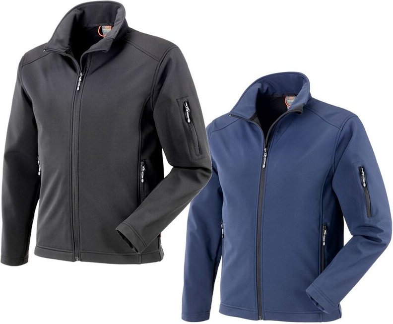 Buffalo in softshell Arbeitsjacke - m - Schwarze - Schwarze - Neri