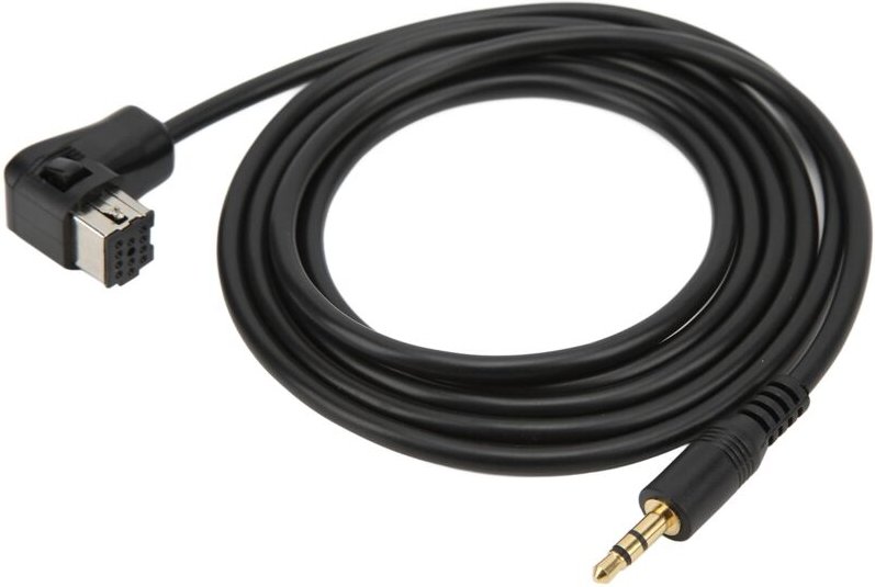 EBTOOLS MP3-Eingangsadapter 3,5-mm-Audioadapterkabel 3,5-mm-Aux-Audiokabel für Autoradio MP3-Eingangsadapter 3,5-mm-Ersa...