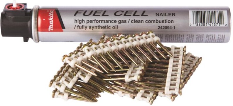 Betonnägel 2,6 x 35 mm, 1.000 Stk. mit Gaskartusche Beton • 2,6 x 35 mm • 1.000 Stk. - Makita