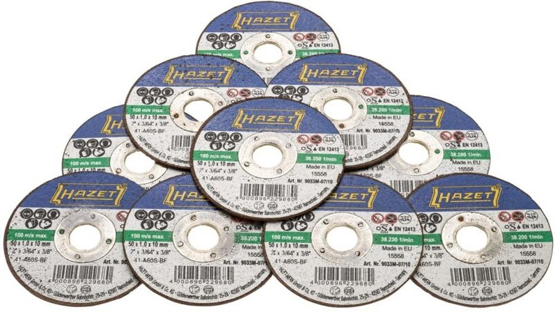 Hazet - Trennscheiben, ø 50 mm, Anzahl Werkzeuge: 10, Art.Nr. 9033M-07/10
