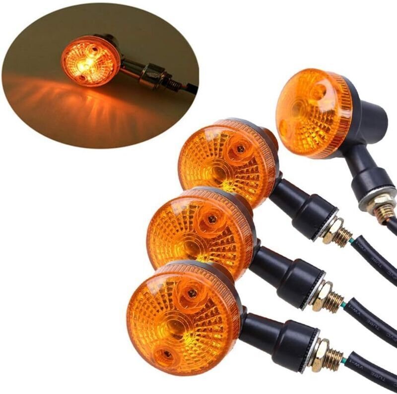 Stück 12V wasserdichte Universal-Motorradblinker für GN125 Motorrad, Roller, Quad, Cruiser, Offroad