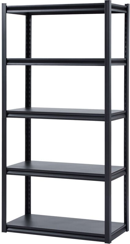 Mophorn 5-stöckige Garagen-Lagerregale – 2000 lbs Schwerlastkapazität, 18" tief x 48" breit x 78" hoch, verstellbares Me...