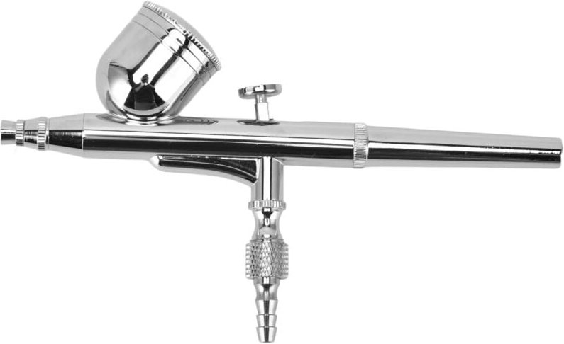 Hyuduo 0,3-mm-Airbrush, pneumatisches Sprühgerät, Schwerkraftsprühgerät zum Lackieren von Nägeln, Kuchen und Tattoos