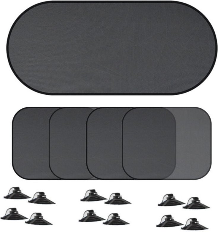 Sonnenschutz für Kinderautos, extra dunkler UV-/Hitzeschutz, selbstklebender Sonnenschutz für Kinder, schnelle und einfa...