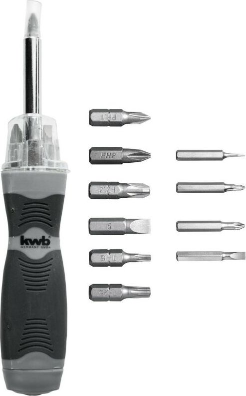 Einhell - Schraubendreher 4 in 1 + 3 LED